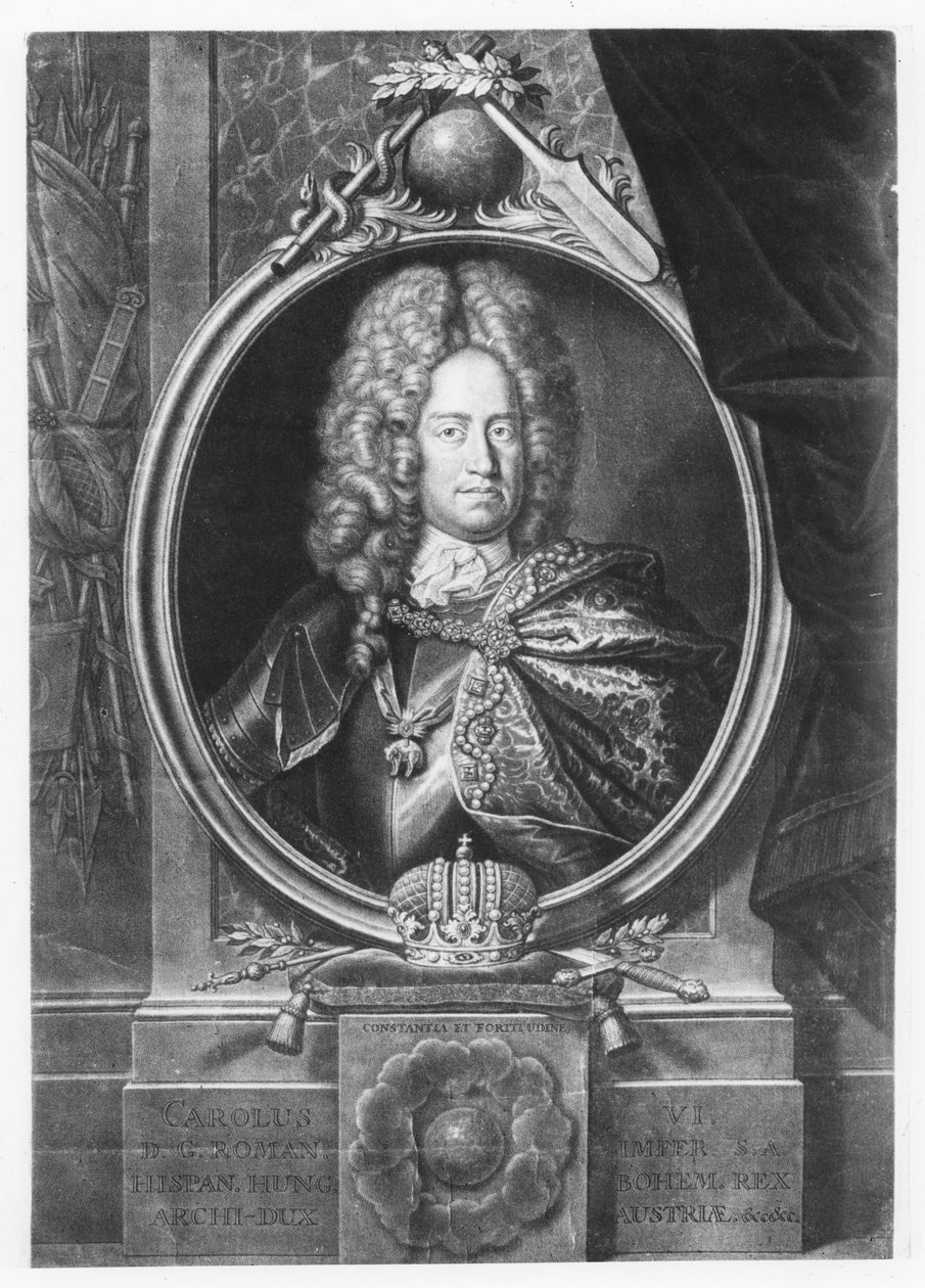 Karol VI, cesarz rzymski autorstwa Bernhard Vogel