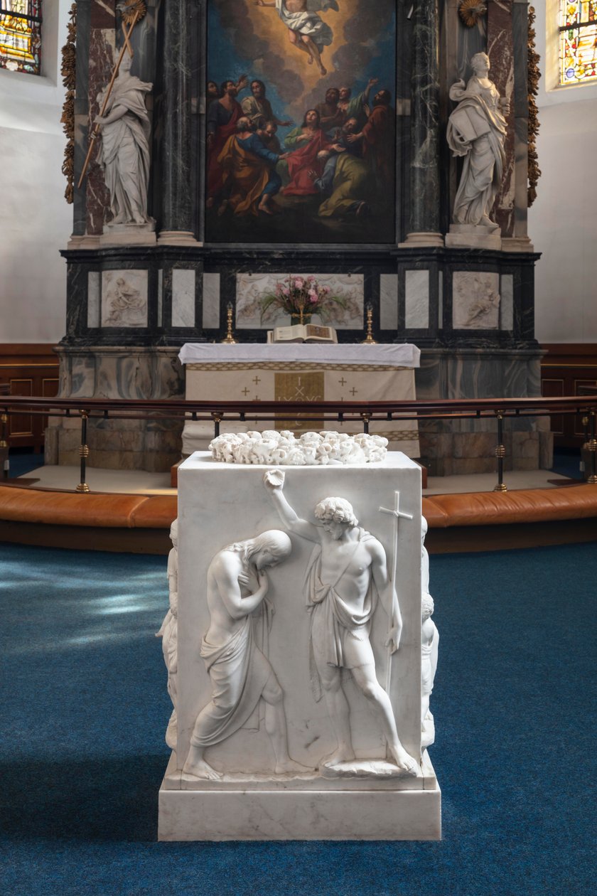 Chrzcielnica autorstwa Bertel Thorvaldsen