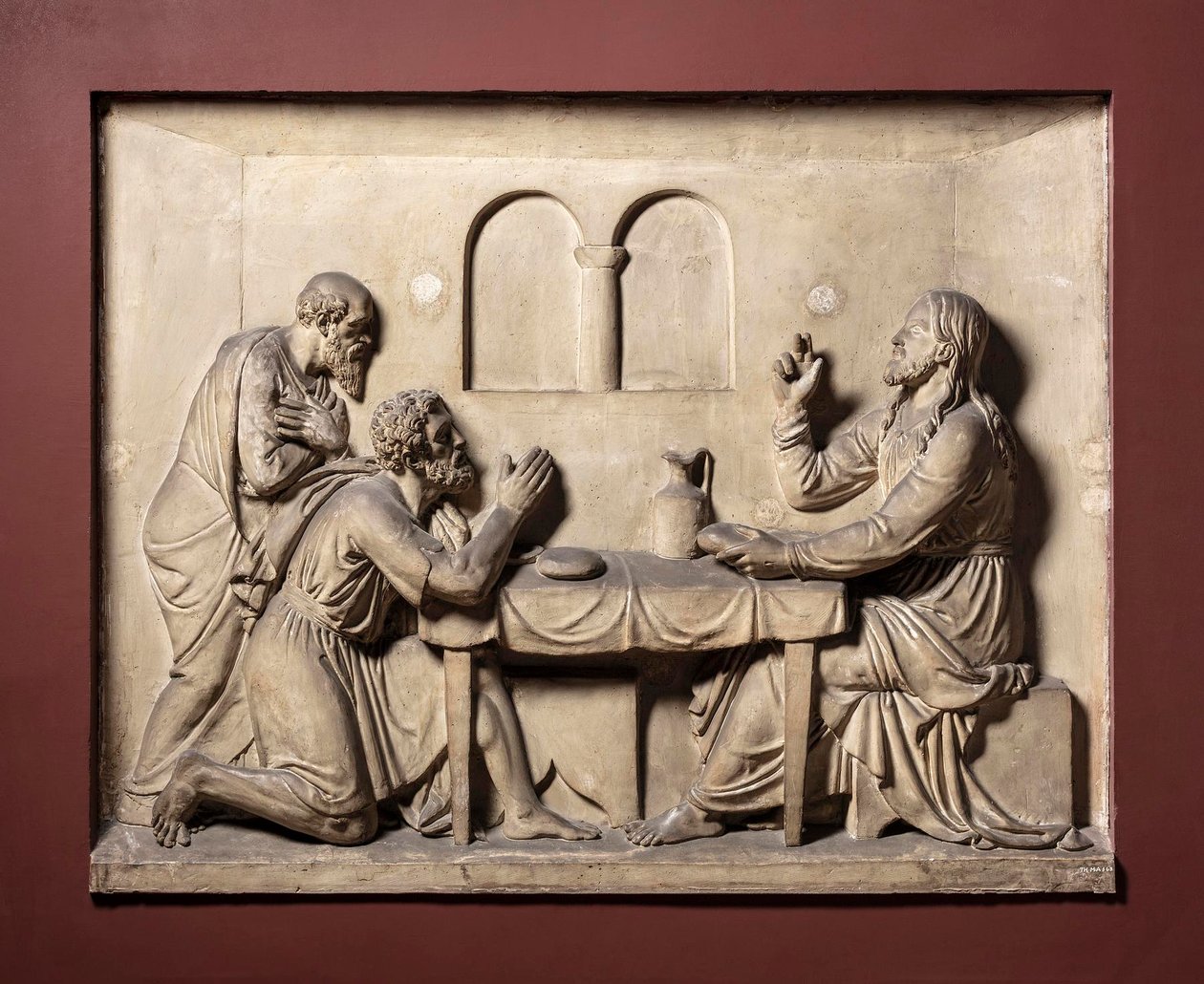 Chrystus w Emaus autorstwa Bertel Thorvaldsen