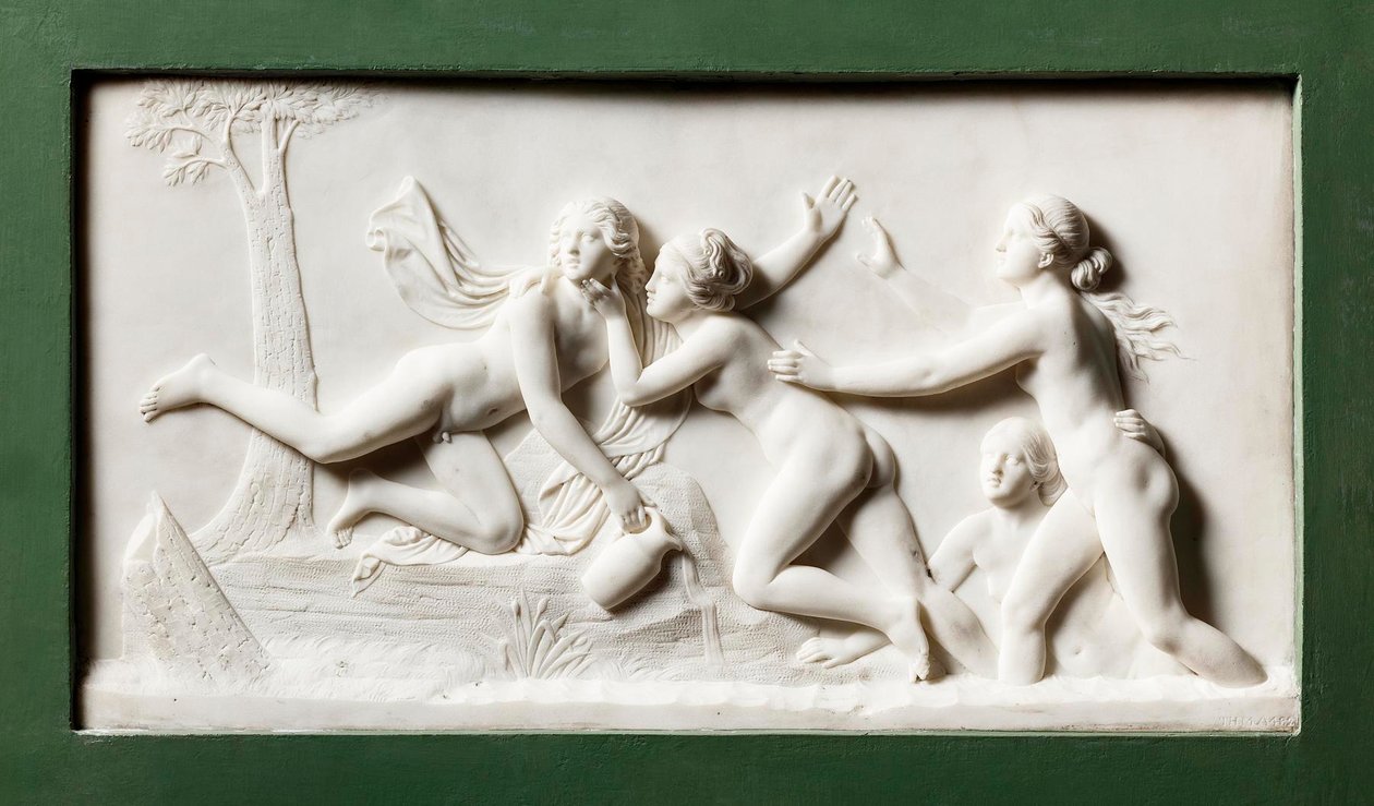 Hylas porwany przez nimfy rzeczne autorstwa Bertel Thorvaldsen