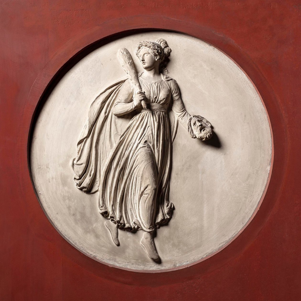 Melpomena. Muza tragedii autorstwa Bertel Thorvaldsen