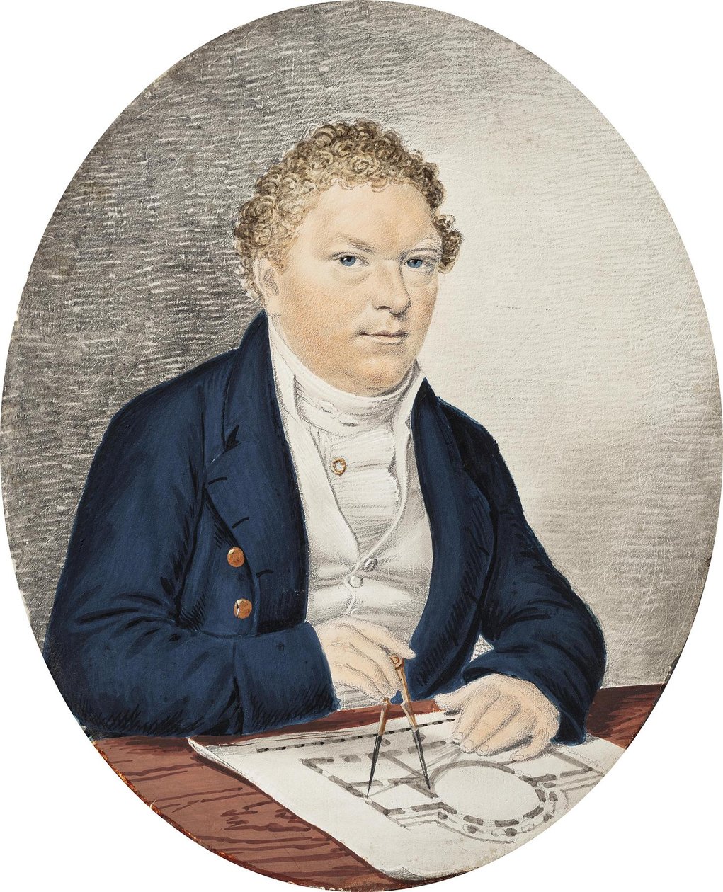Niels Schønberg Kurtzhals autorstwa Bertel Thorvaldsen