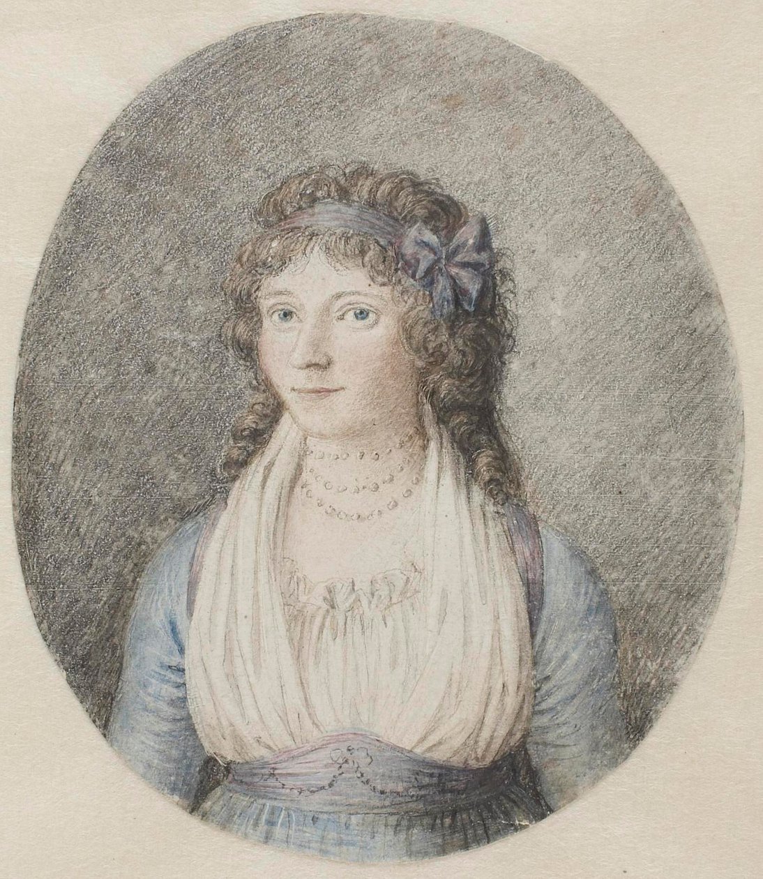 Severine Elisabeth Arnette West, z domu Wadskiær autorstwa Bertel Thorvaldsen