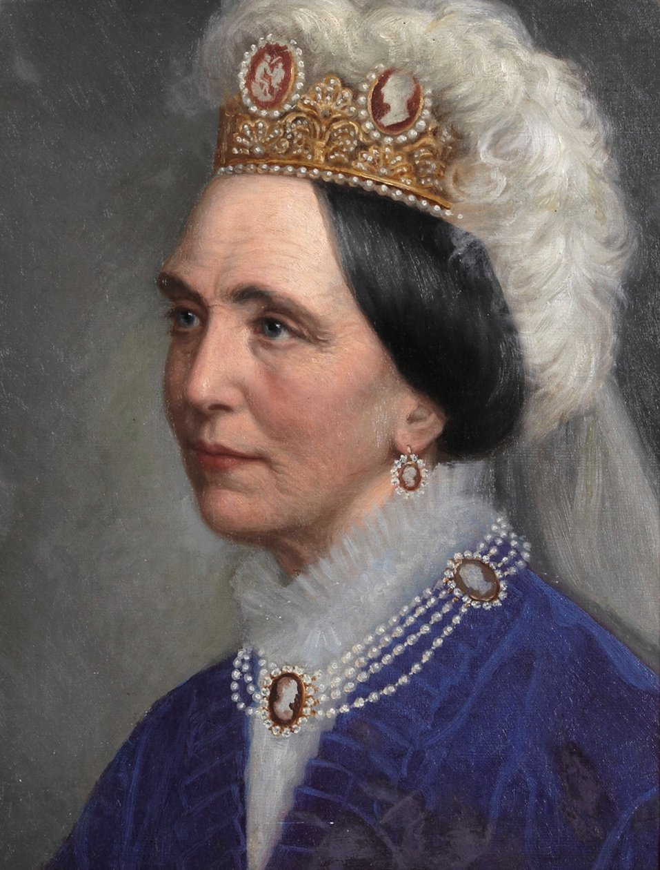 Królowa Józefina Szwecji autorstwa Bertha Valerius