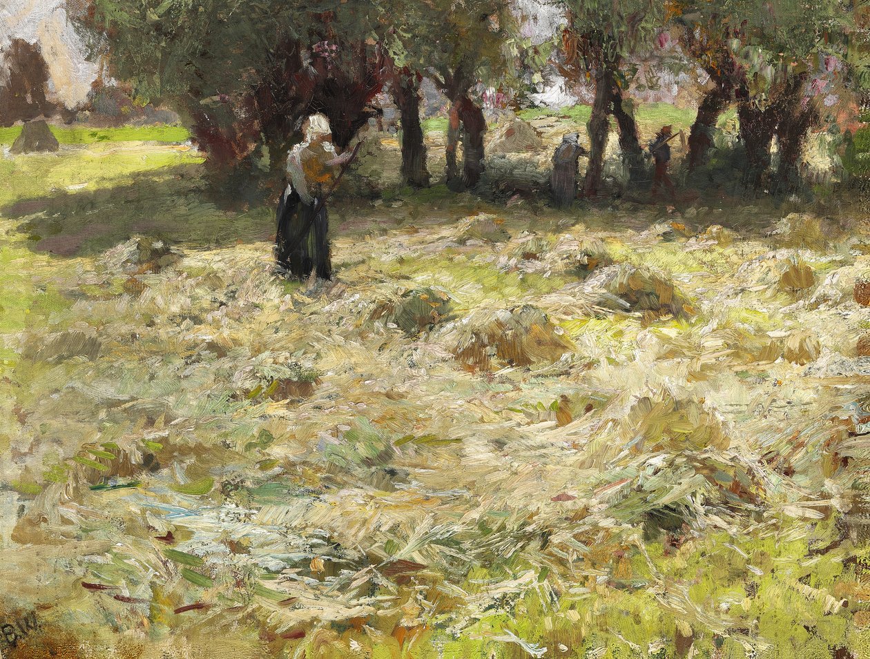 Siano jest przewrócone autorstwa Bertha Wegmann