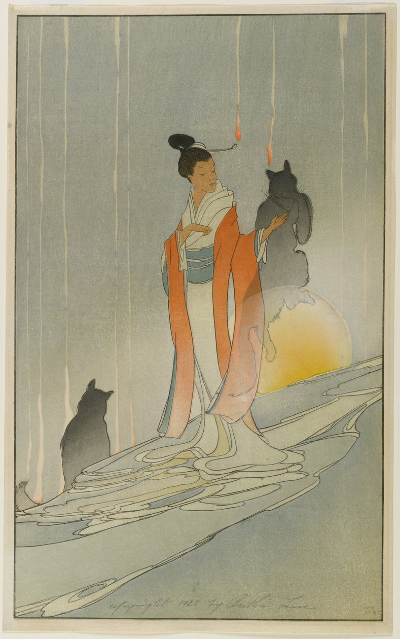 Kobieta Lis autorstwa Bertha Boynton Lum
