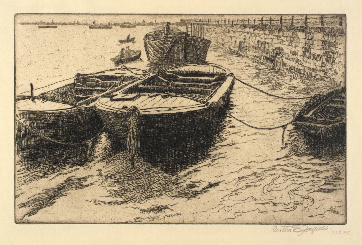 Idlers of the Thames autorstwa Bertha E. Jaques