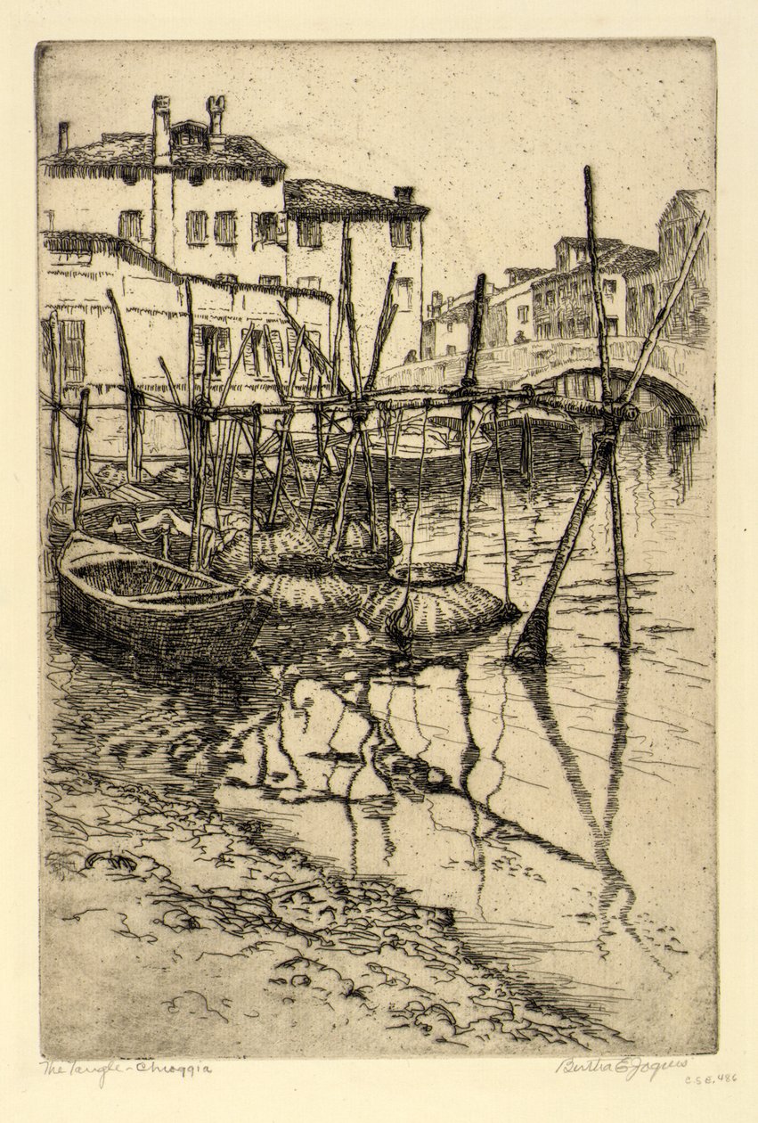 The Tangle, Chioggia autorstwa Bertha E. Jaques