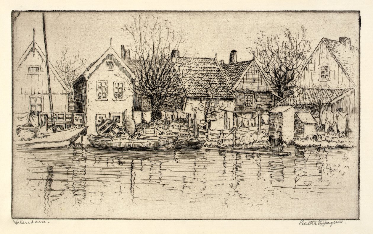 Volendam autorstwa Bertha E. Jaques