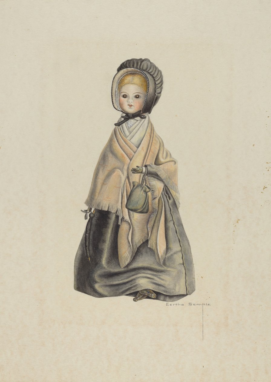 Lalka Kwakrów autorstwa Bertha Semple