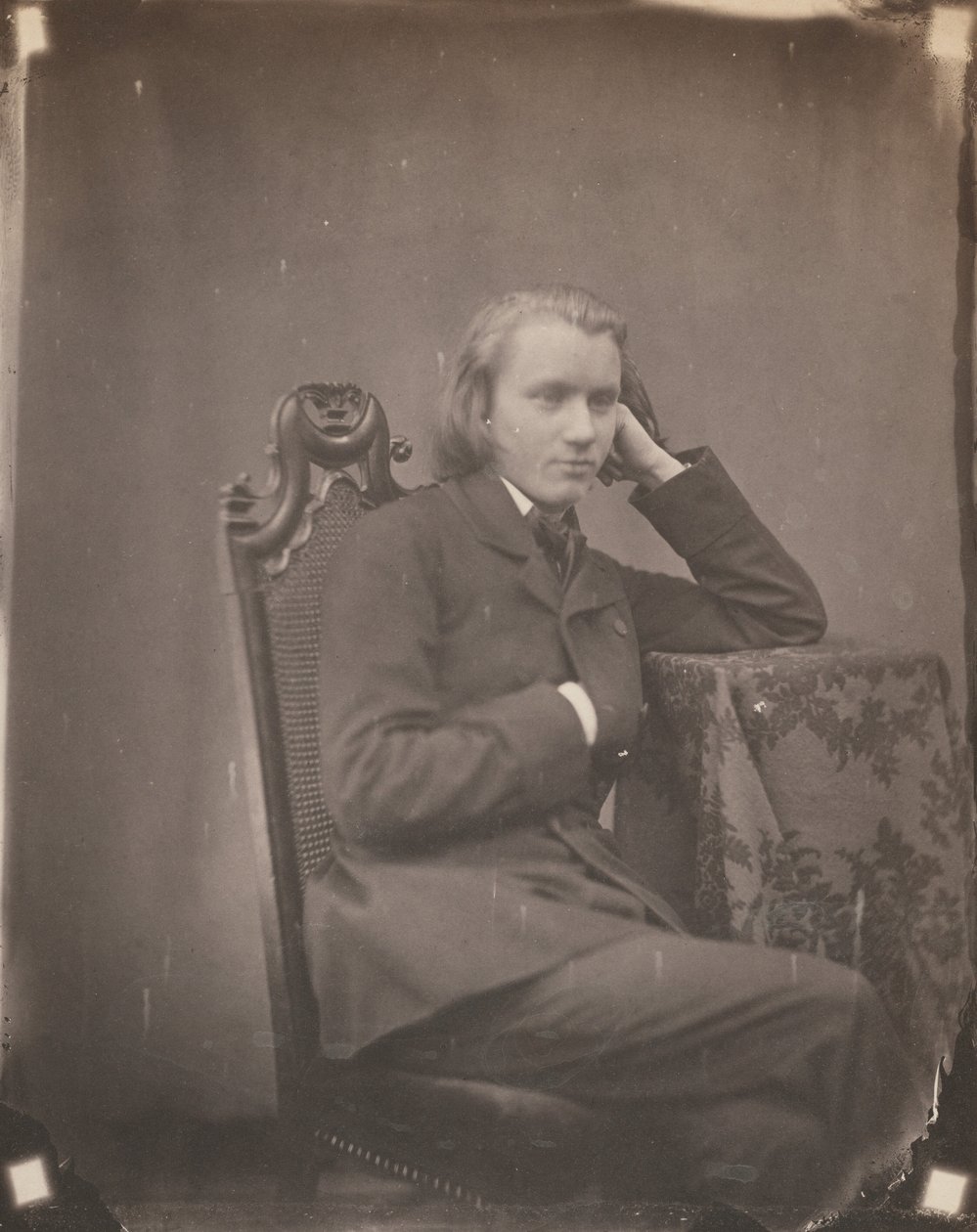 Johannes Brahms, Lipsk, 1853 (zdjęcie) autorstwa Bertha Wehnert Beckmann