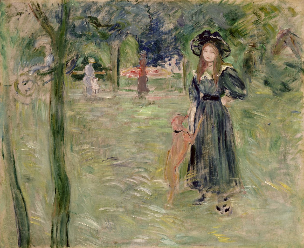 Lasek Buloński, 1893 autorstwa Berthe Morisot