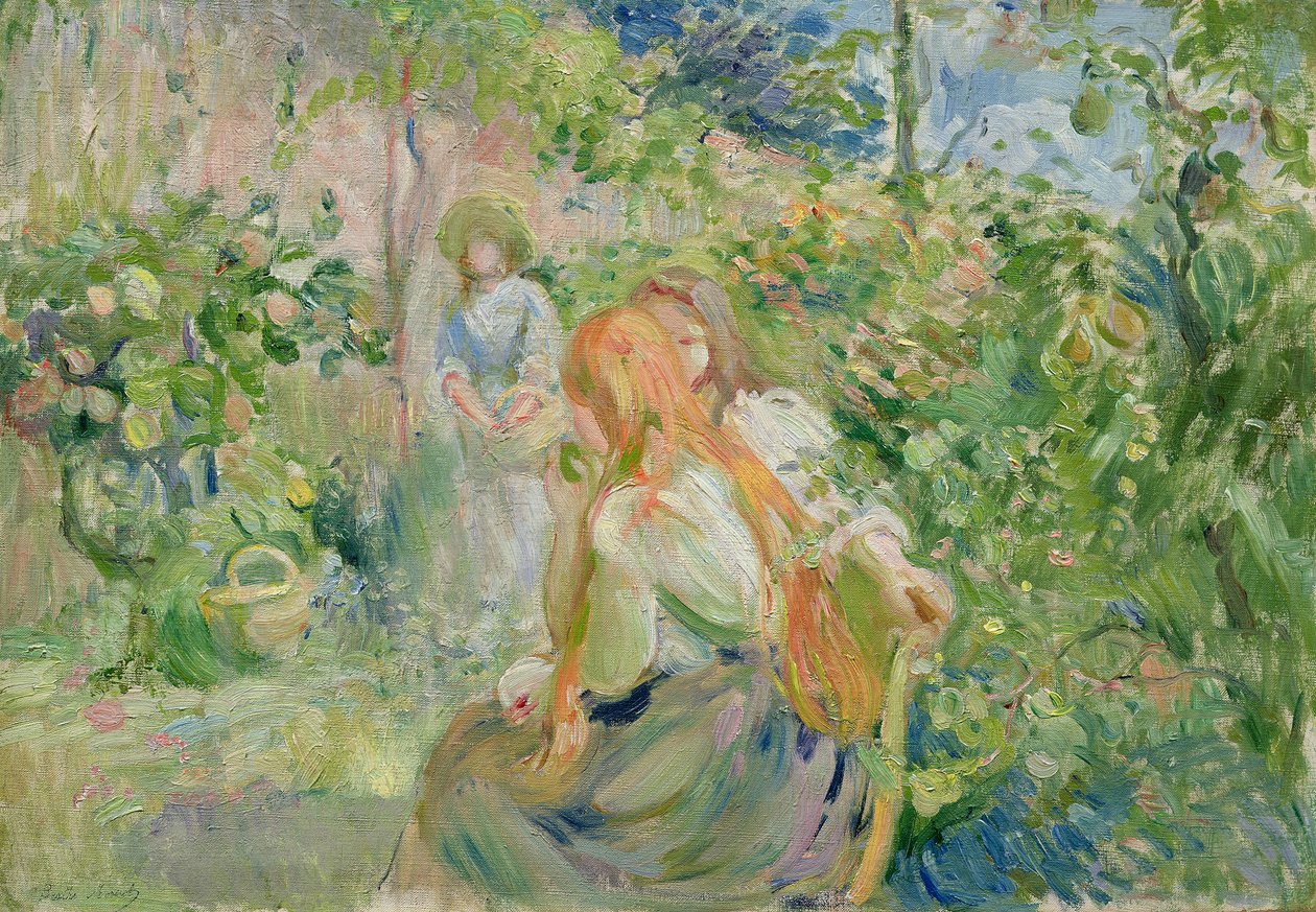 W ogrodzie w Roche-Plate, 1894 autorstwa Berthe Morisot