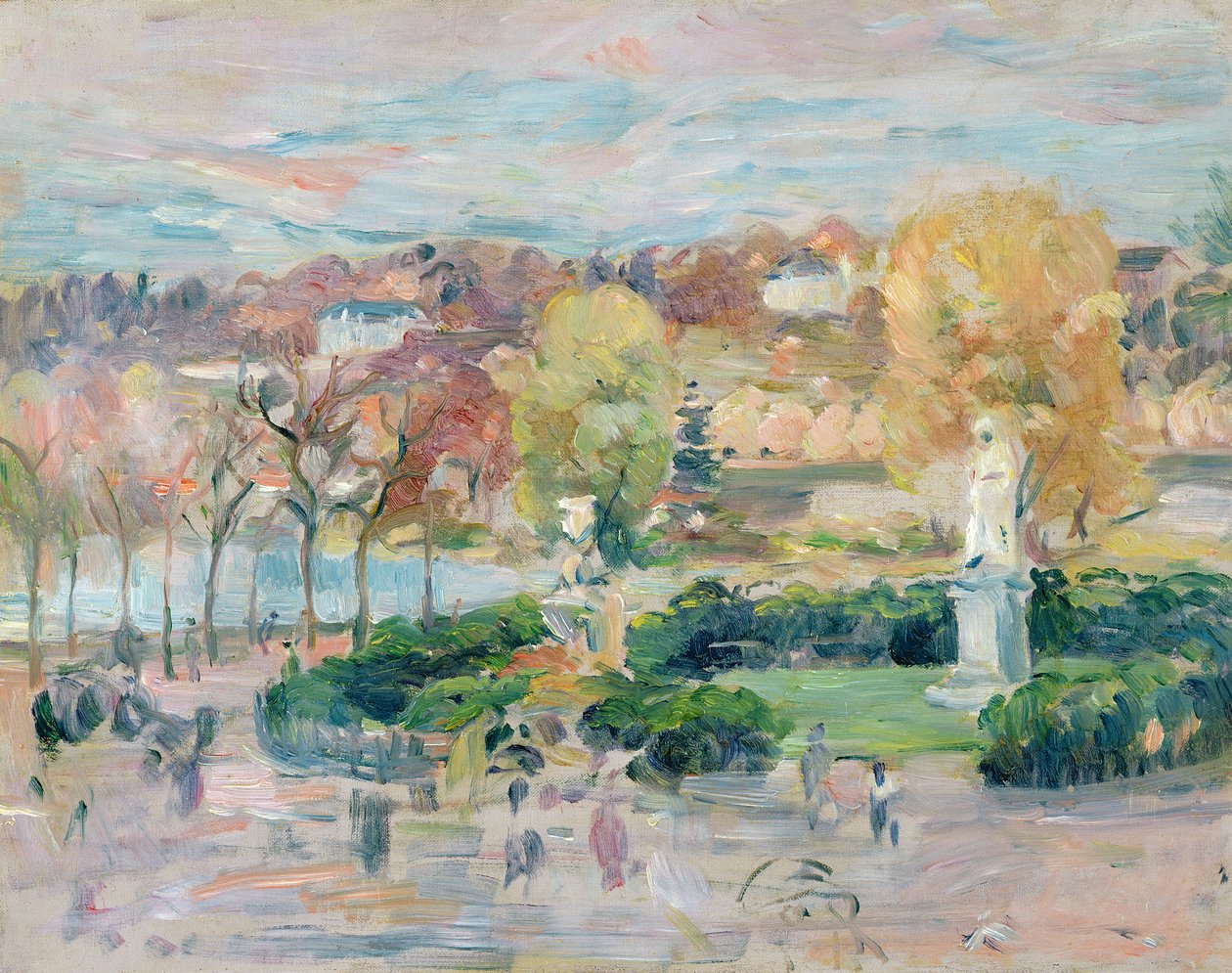 Krajobraz w Tours, 1892 autorstwa Berthe Morisot