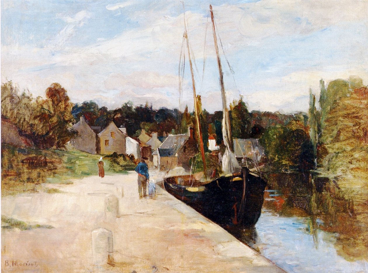Rosbras, Bretania, 1866-67 autorstwa Berthe Morisot