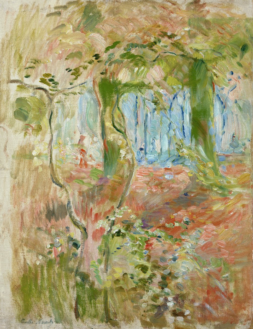 Zarośla jesienią, 1894 autorstwa Berthe Morisot