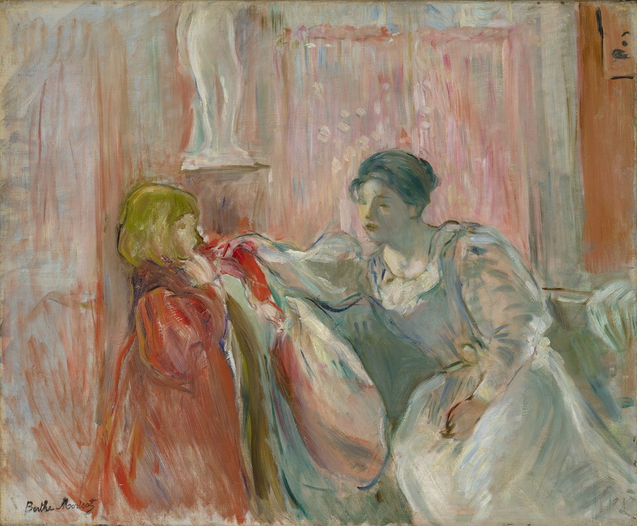 Młoda kobieta i dziecko, 1894 autorstwa Berthe Morisot