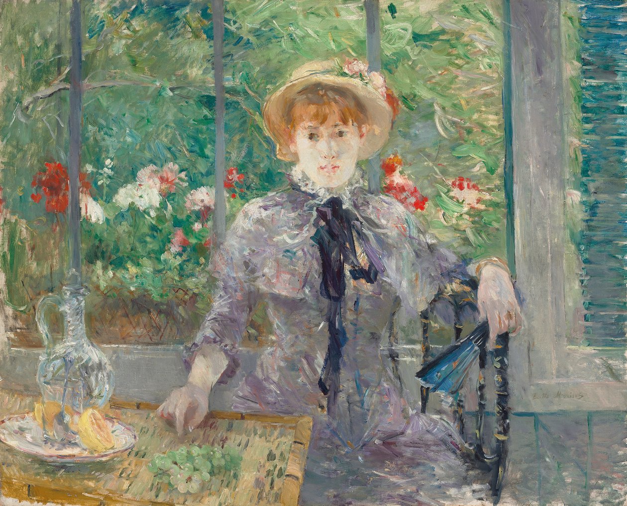 Po śniadaniu, 1881 autorstwa Berthe Morisot