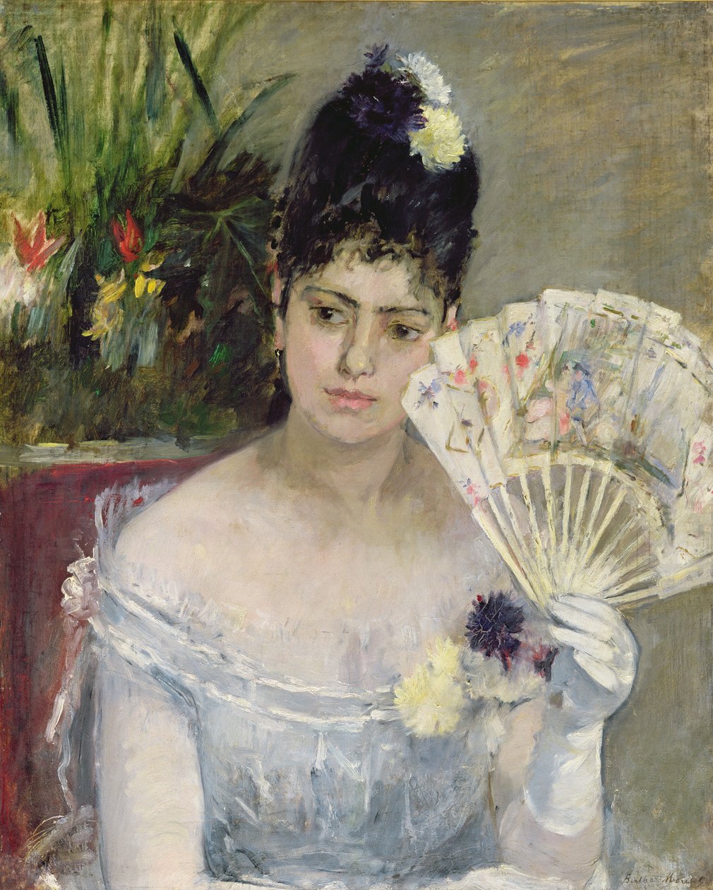Na piłkę autorstwa Berthe Morisot