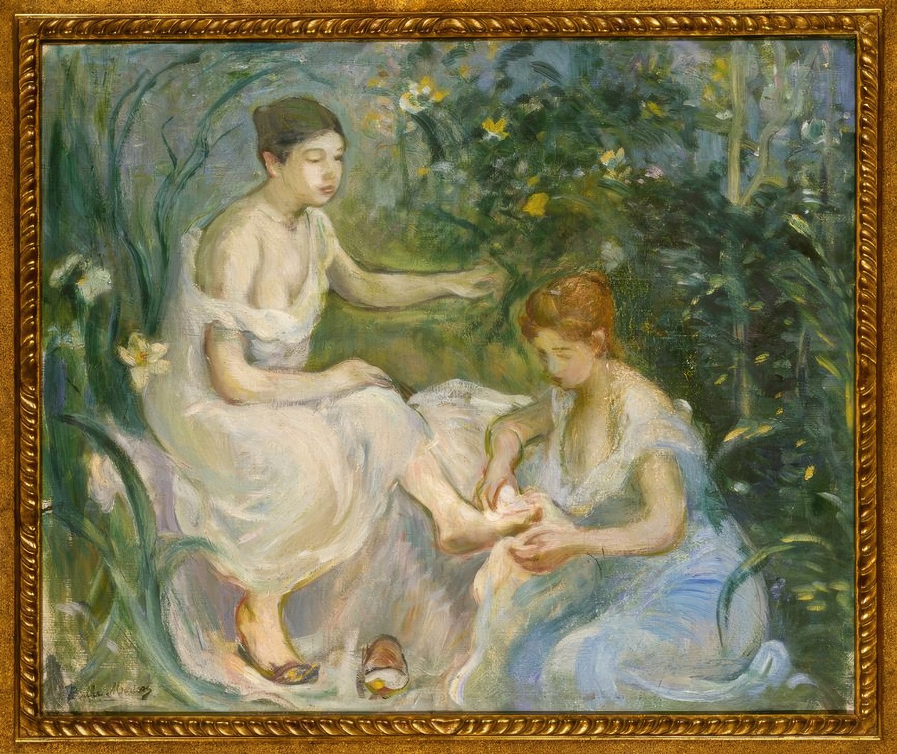 B. Morisot, Kąpiel / Obraz, 1894 autorstwa Berthe Morisot