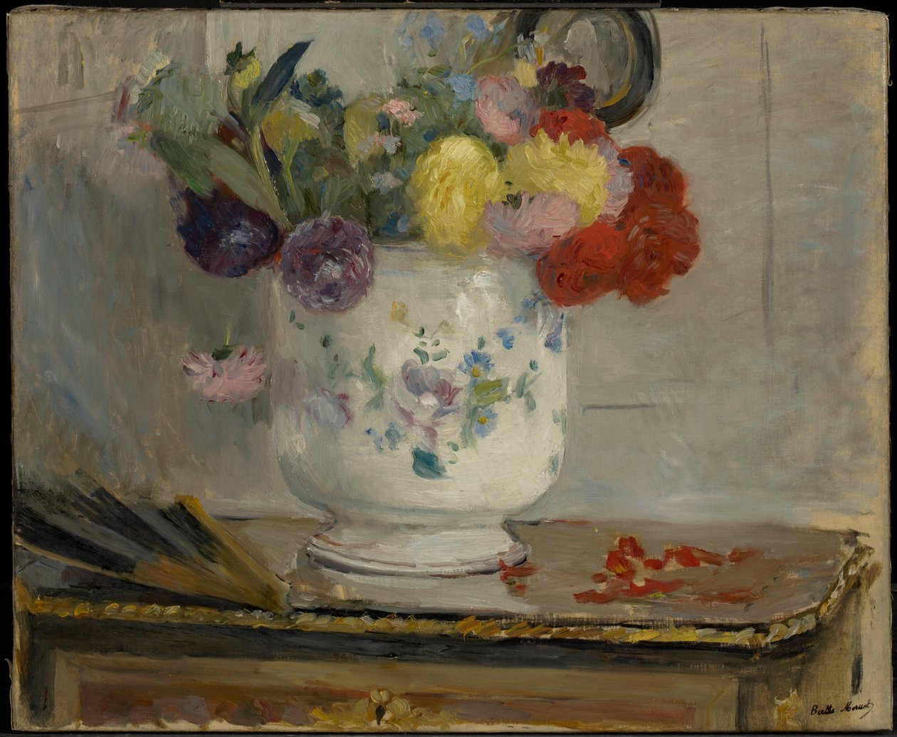 Dalie autorstwa Berthe Morisot