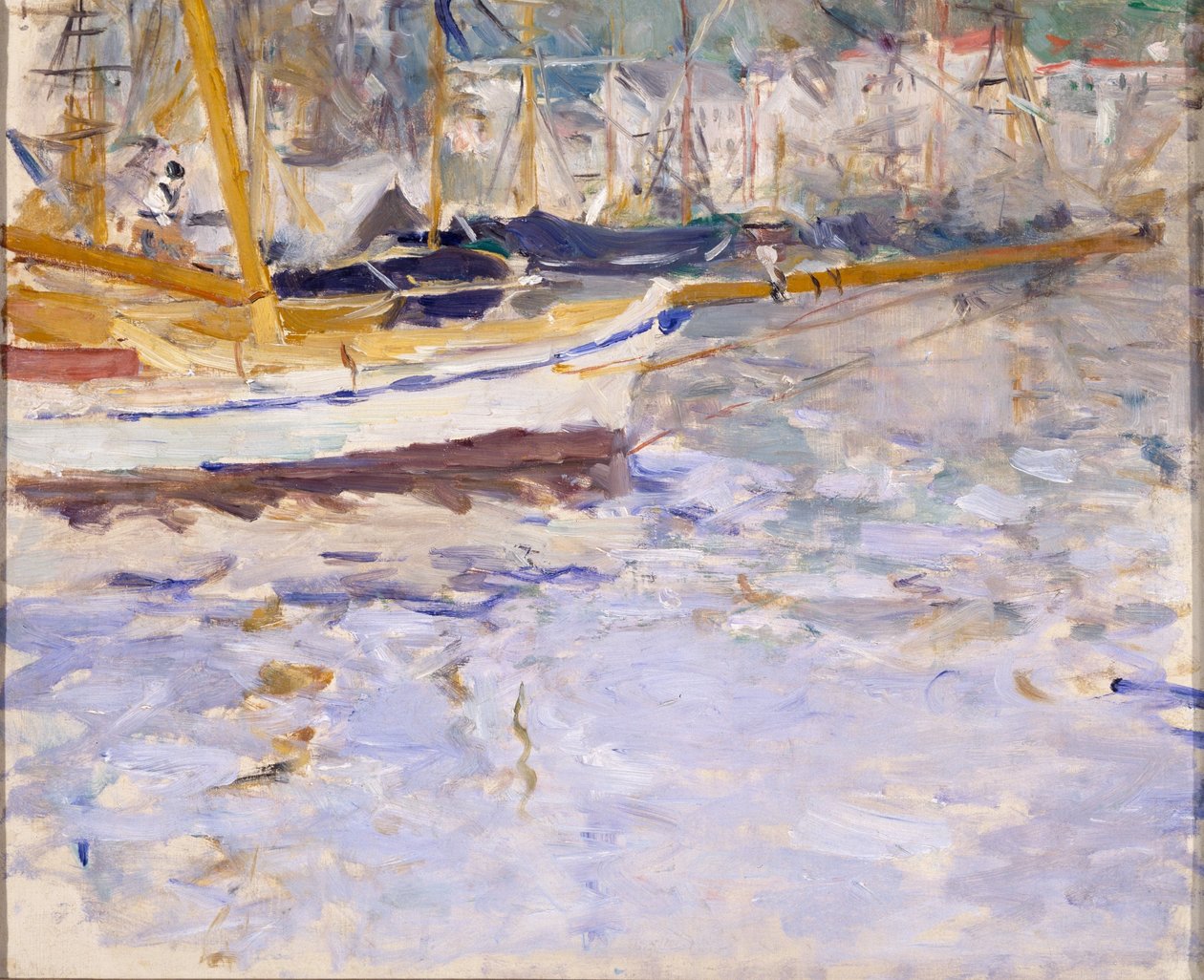 Port w Nicei autorstwa Berthe Morisot