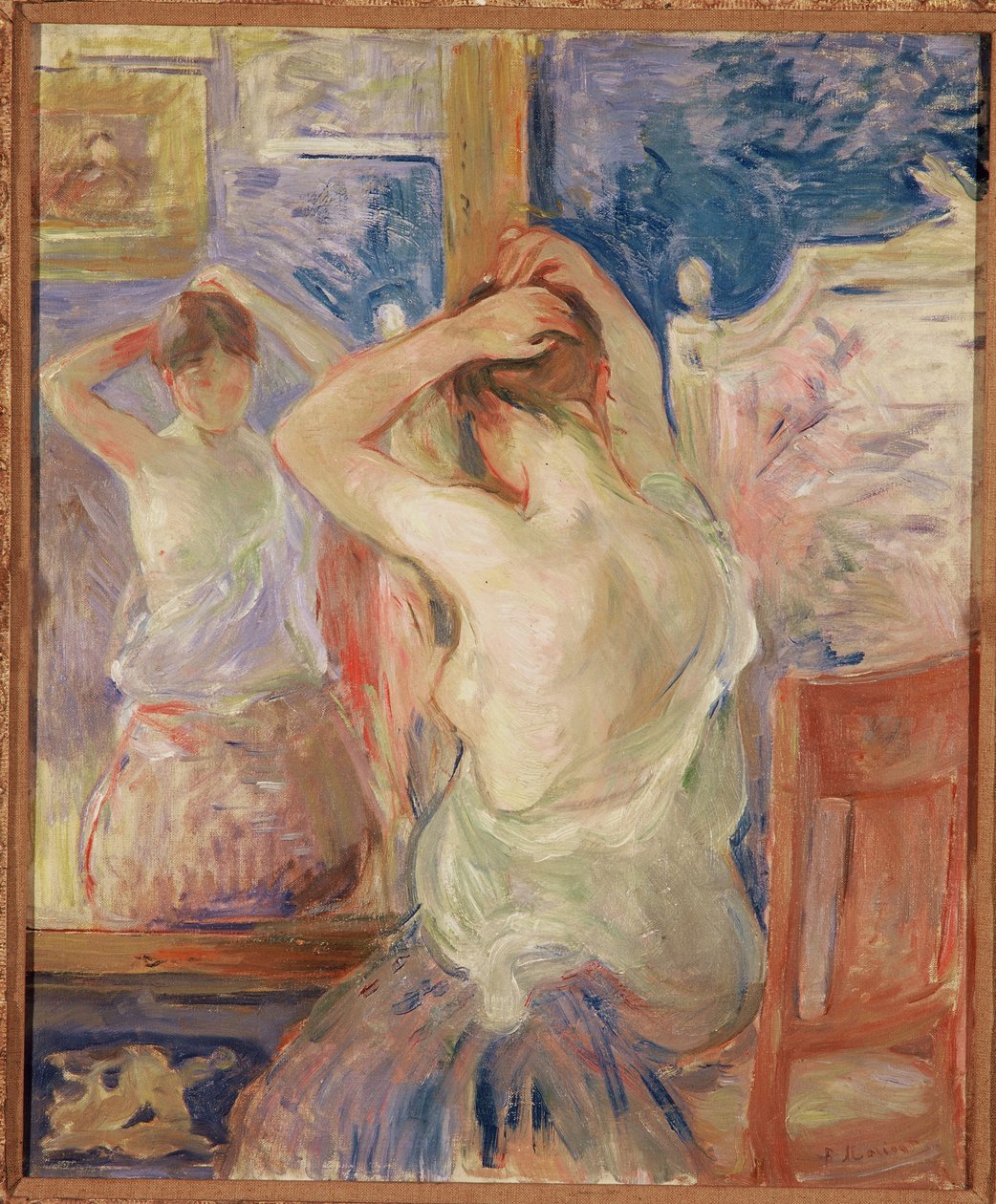 Przed psychiką, 1890 autorstwa Berthe Morisot