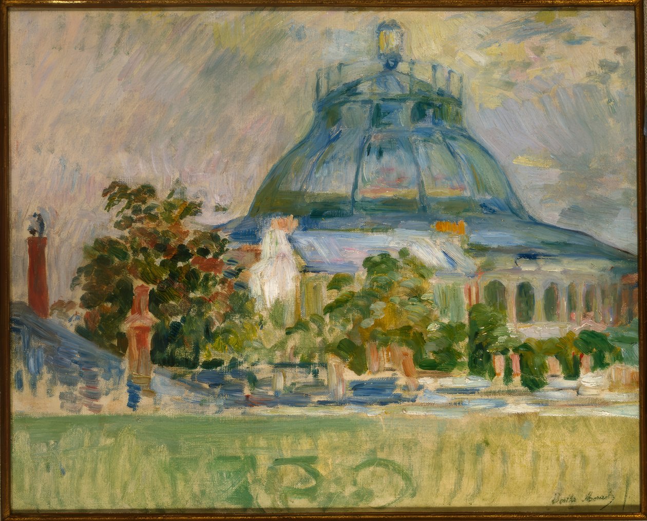 Kopuła areny na ulicy Pergolesi autorstwa Berthe Morisot
