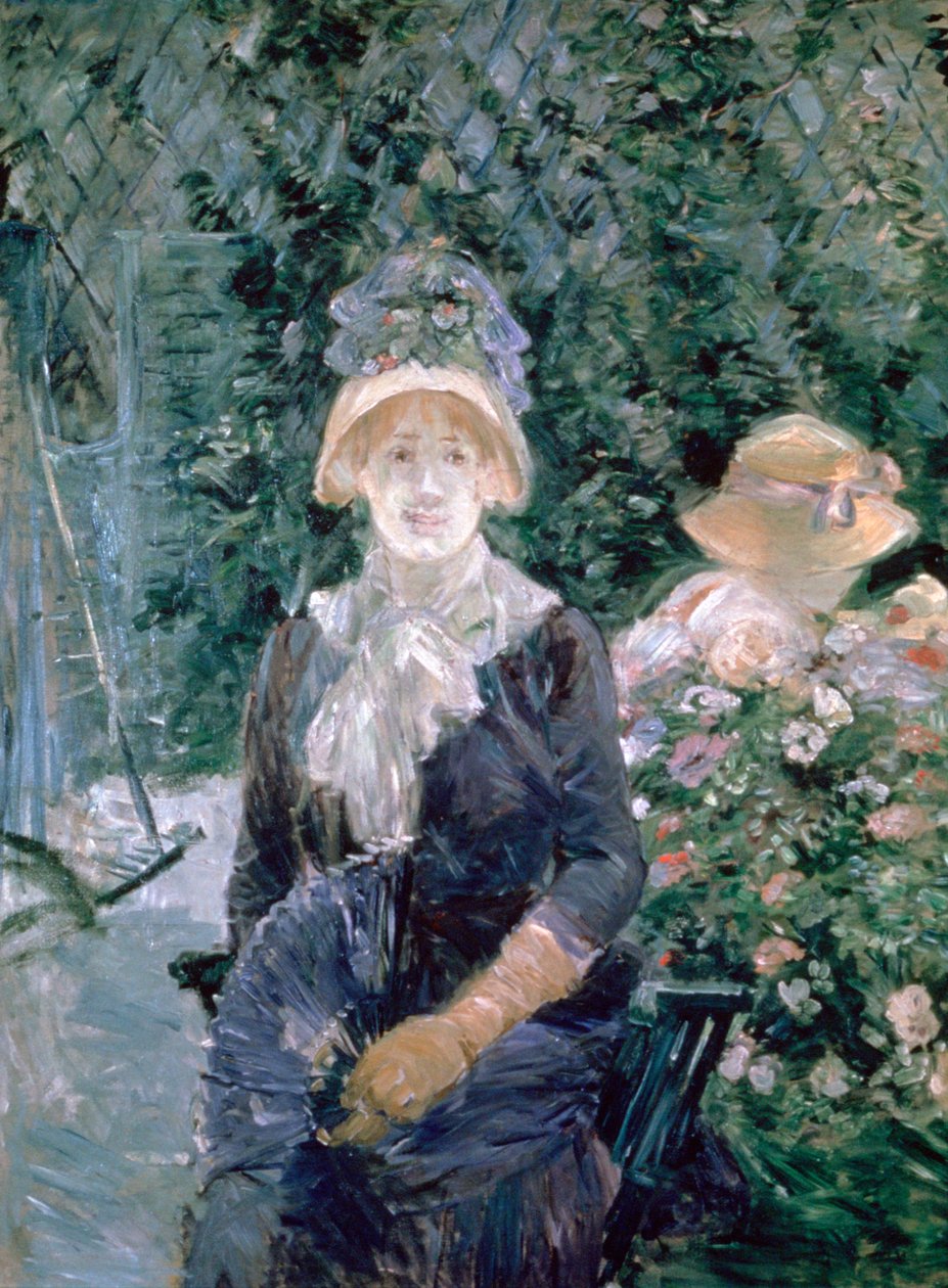 W ogrodzie, 1883 autorstwa Berthe Morisot