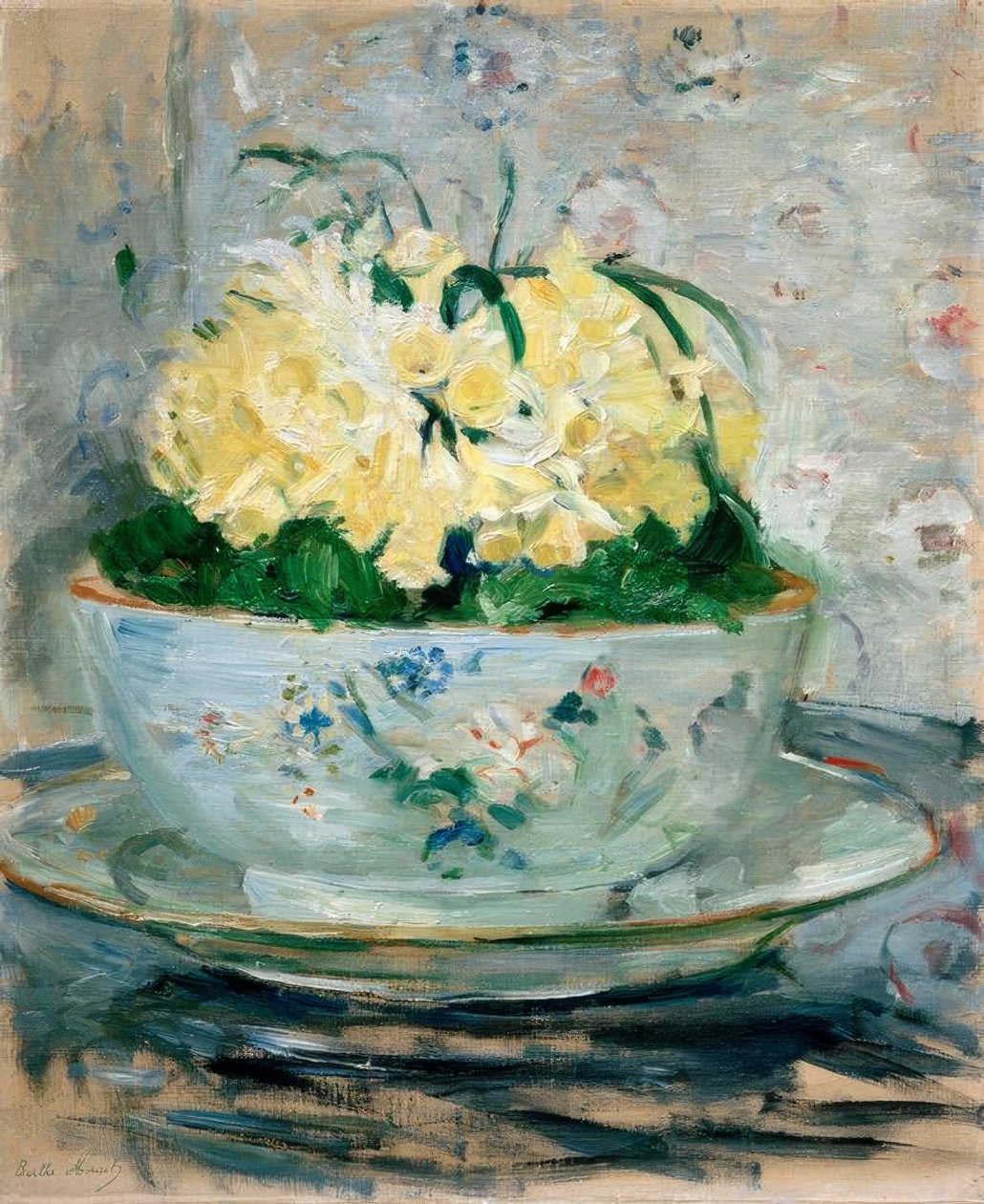 Żonkile autorstwa Berthe Morisot