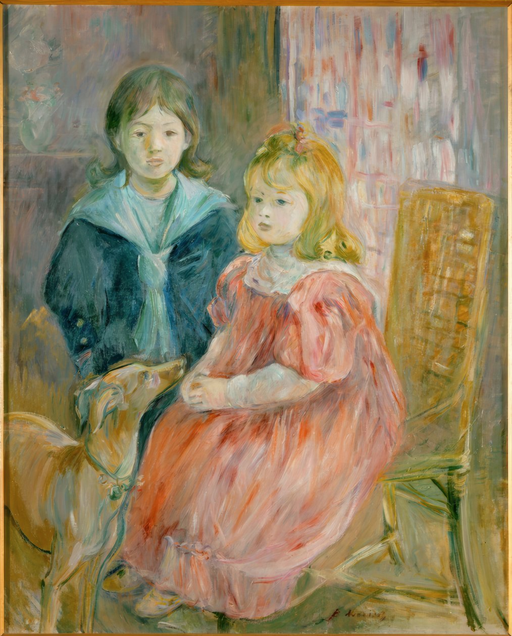 Dzieci Gabriela Thomasa autorstwa Berthe Morisot