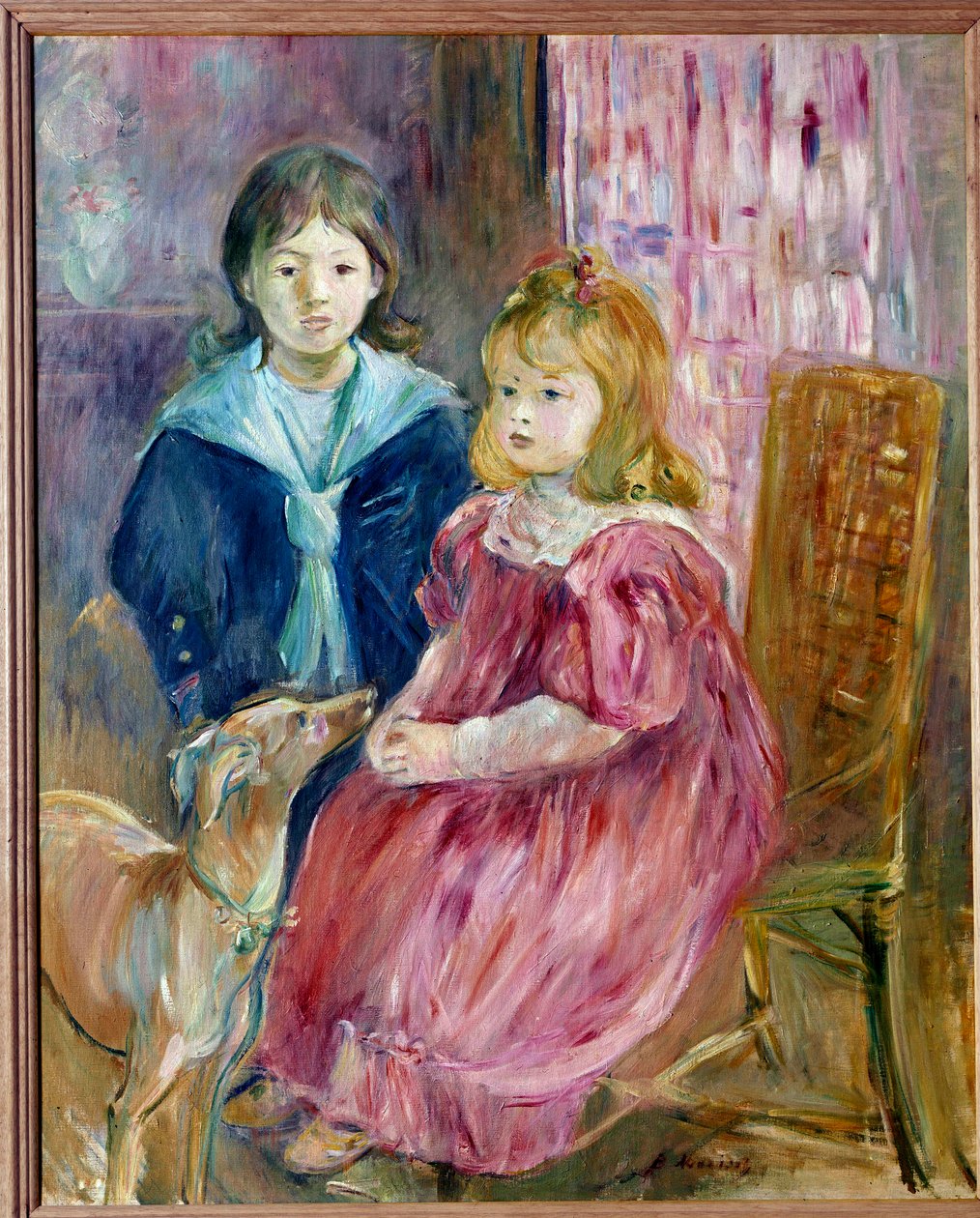 Portret dzieci Gabriela Thomasa Obraz Berthe Morisot autorstwa Berthe Morisot