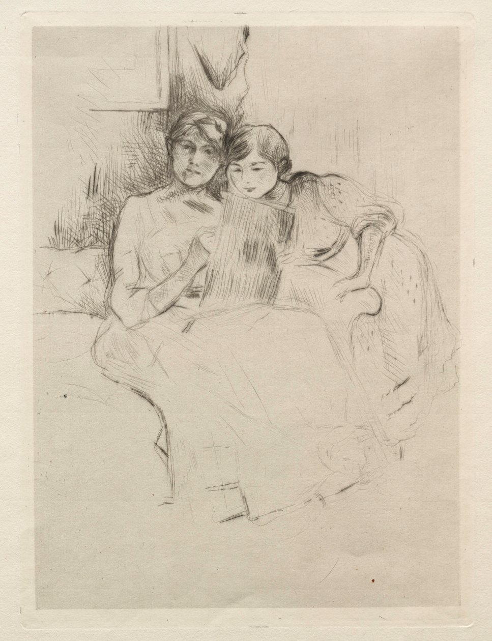 Szkicowanie. autorstwa Berthe Morisot