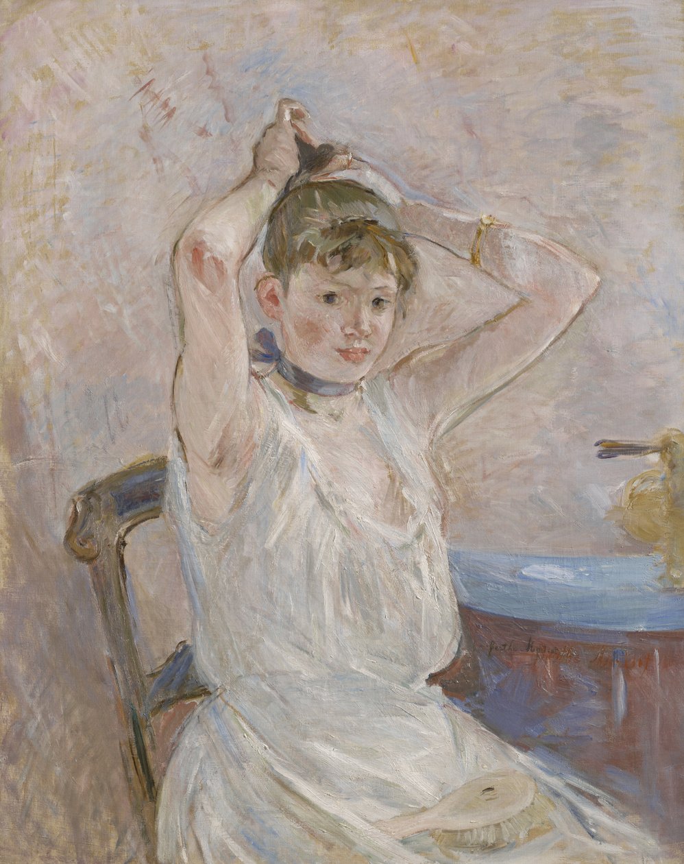 Łaźnia, 1885-86 autorstwa Berthe Morisot