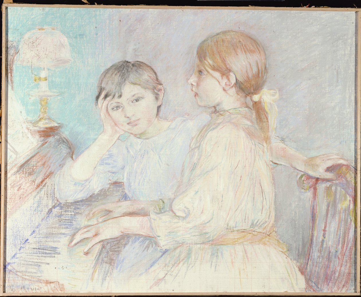 Fortepian, 1888 autorstwa Berthe Morisot