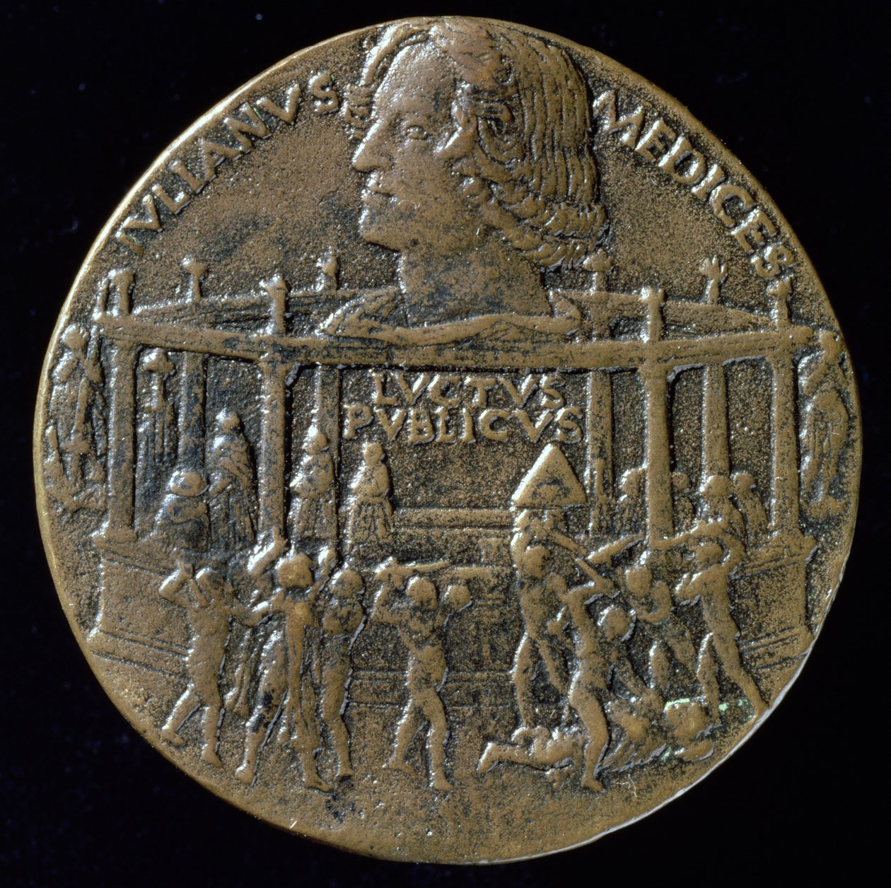 Medal z głową Giuliano De
