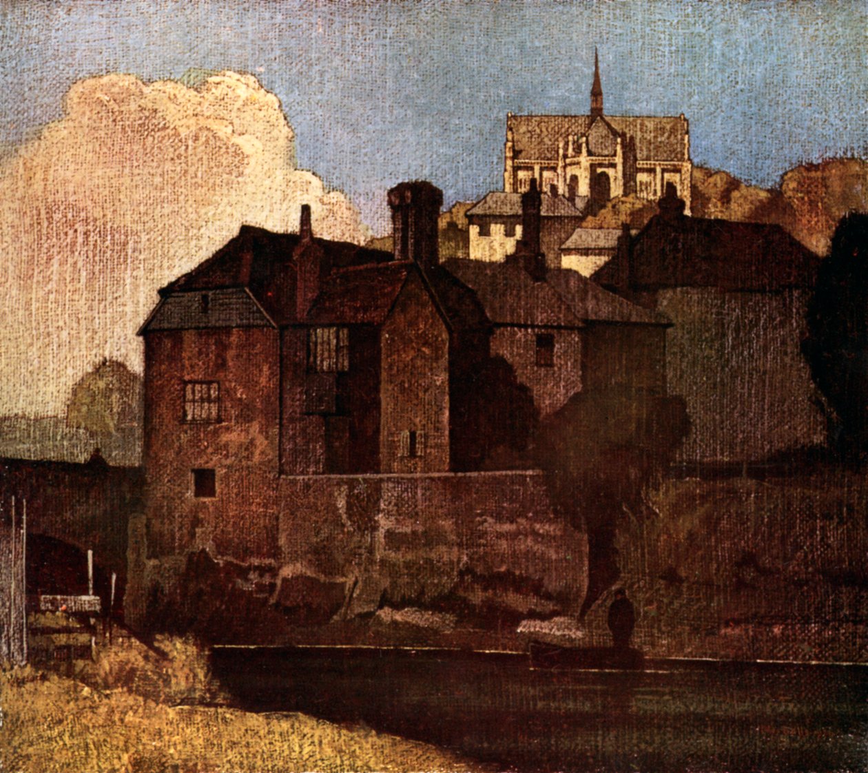 Arundel, Zachodnie Sussex, 1926. autorstwa Bertram Nicholls