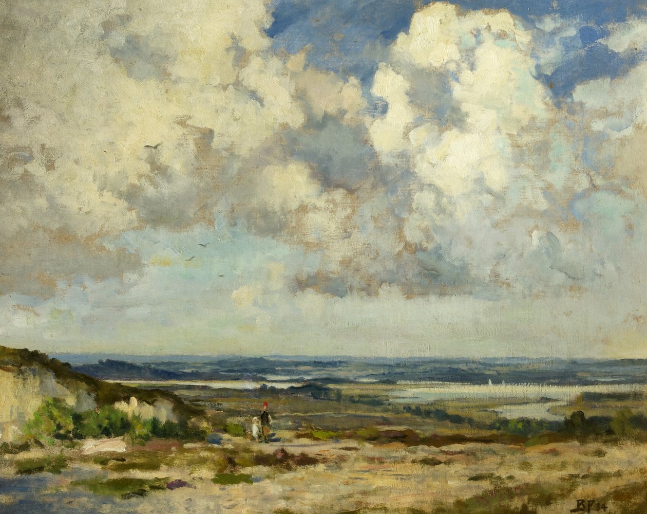 Na wzgórzach Purbeck, Dorset autorstwa Bertram Priestman
