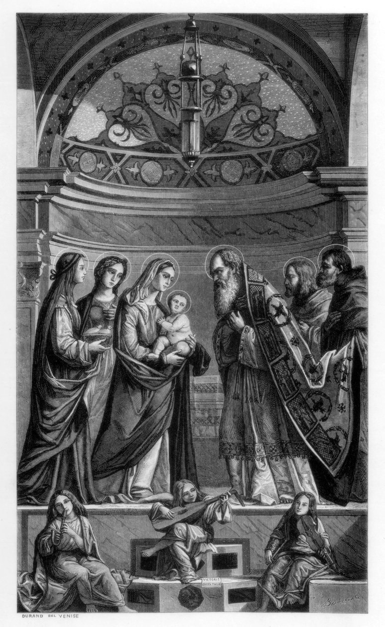 Ofiarowanie Jezusa w Świątyni, 1510 1870 autorstwa Auguste Bertrand