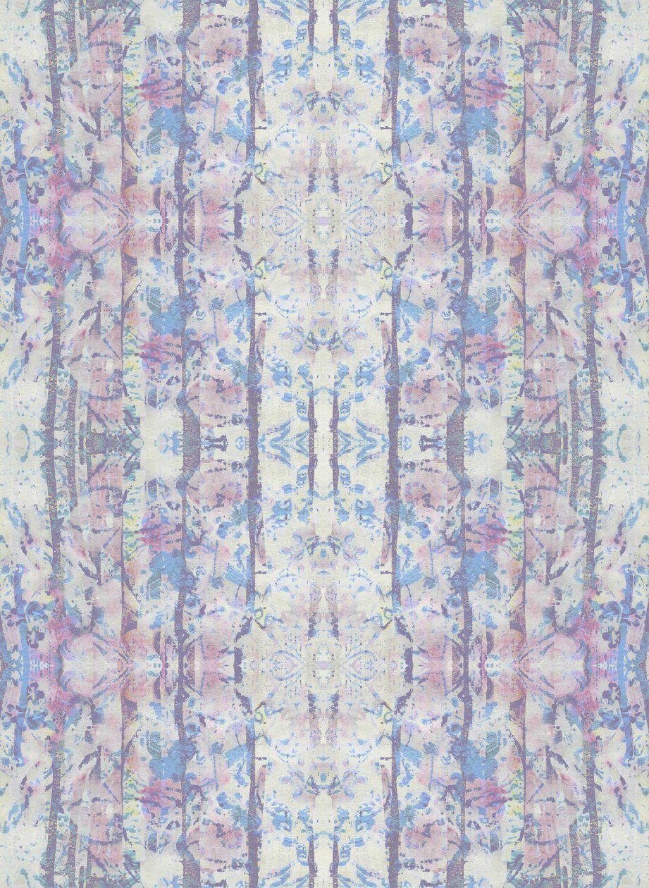 Bloom, 2015 (mixed media, tusz, termotransfer, akwarela, ilustracja, digital) autorstwa Beth Travers