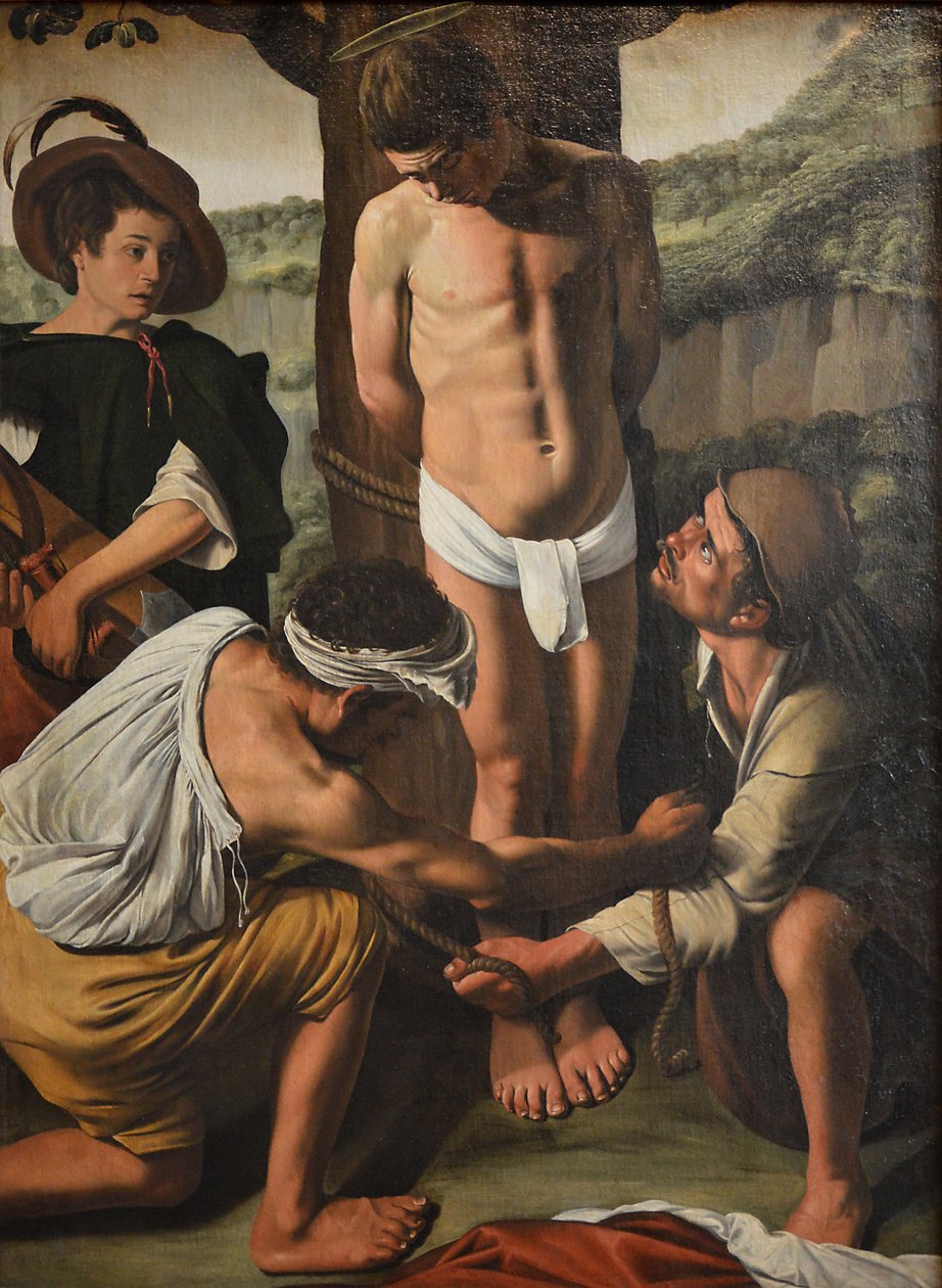Męczeństwo św. Sebastiana autorstwa Biagio Manzoni