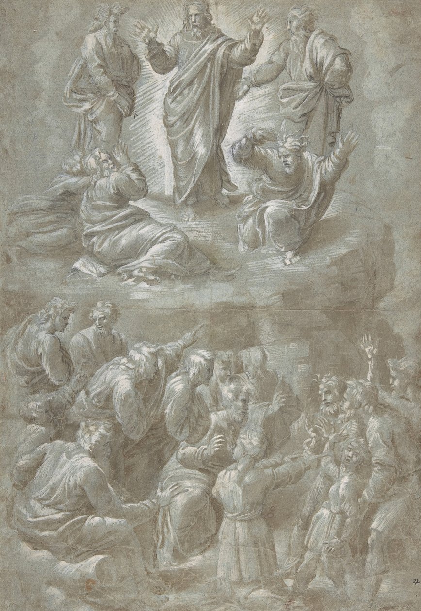 Przemienienie według Rafaela, 1511-51. autorstwa Biagio Pupini