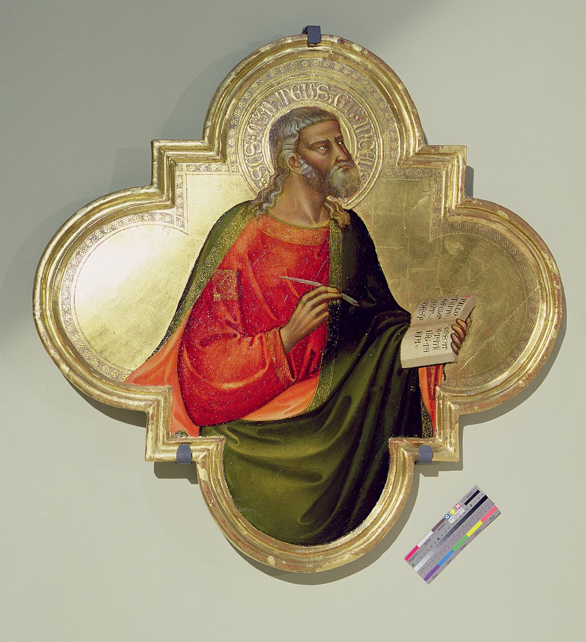 Marek (tempera i złote liście na płycie) autorstwa Bicci di Lorenzo