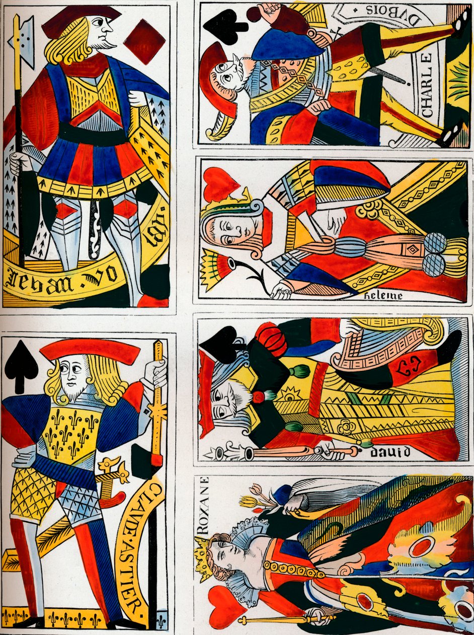 Karty do gry, XVI wiek, 1849. autorstwa Bisson and Cottard