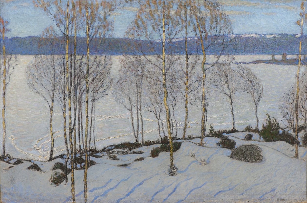 Nadejście wiosny, 1903 autorstwa Bjorn Ahlgrenson