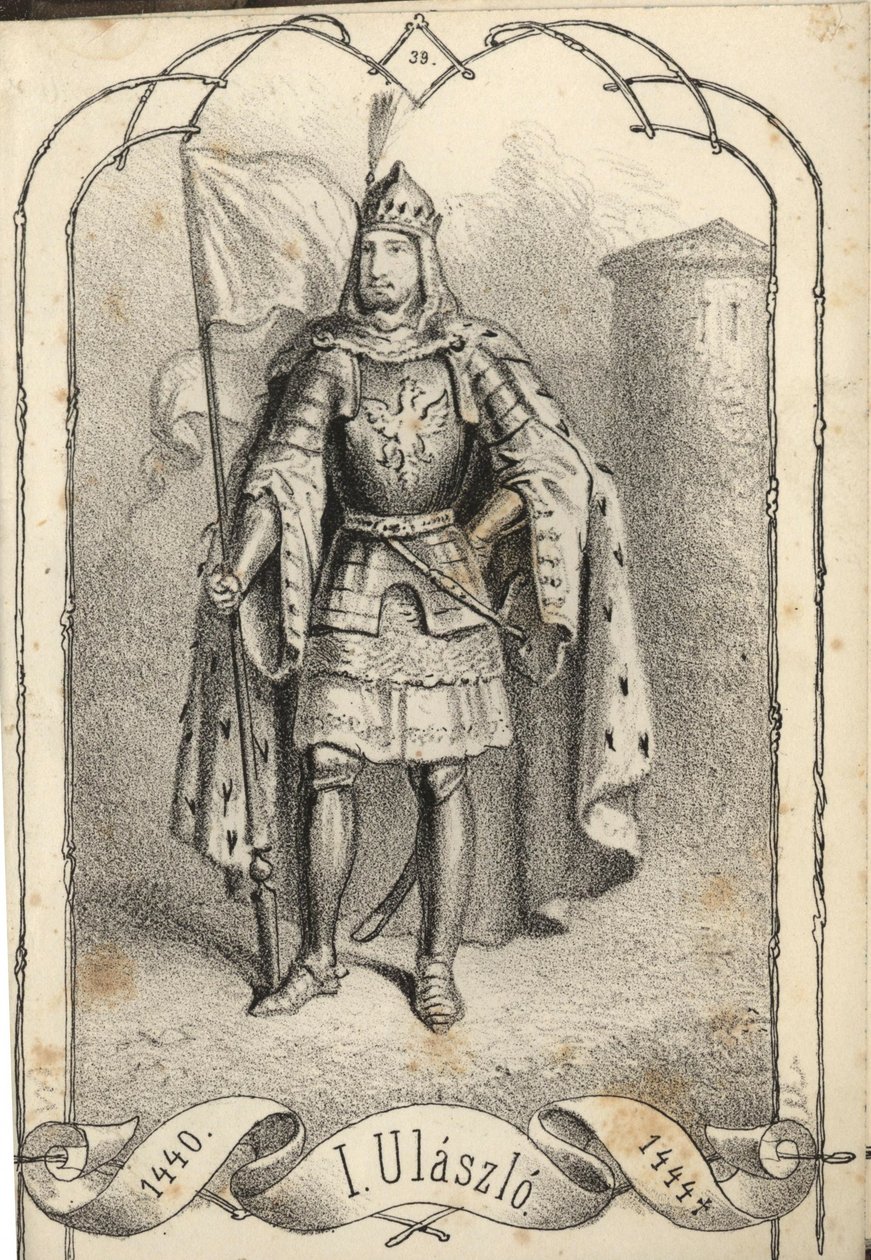 Władysław III Warneński 1424-1444 autorstwa Béla Vizkelety