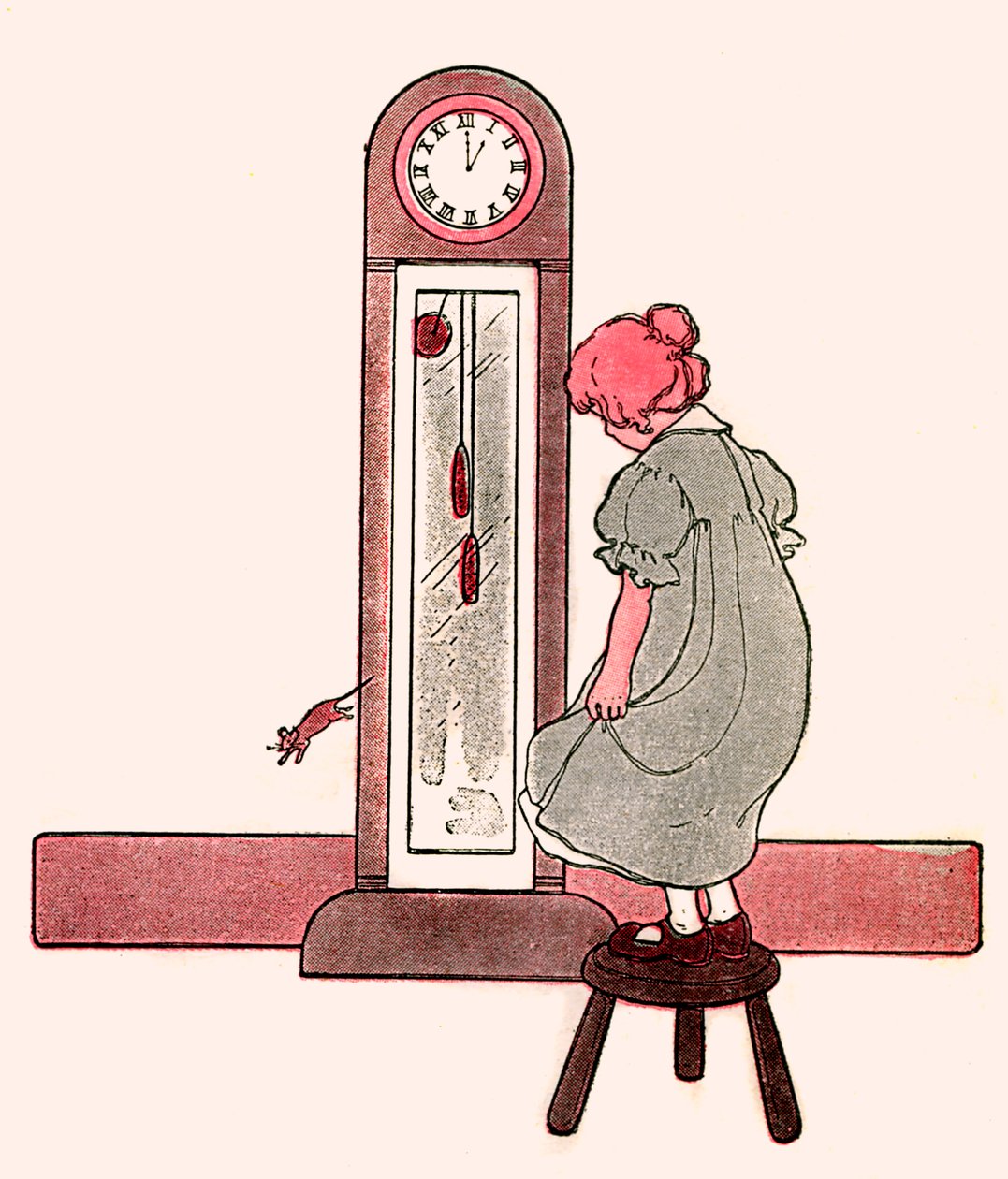 Hickory, Dickory, Dock!, autor: Blanche Fisher Wright autorstwa Blanche Fisher Wright