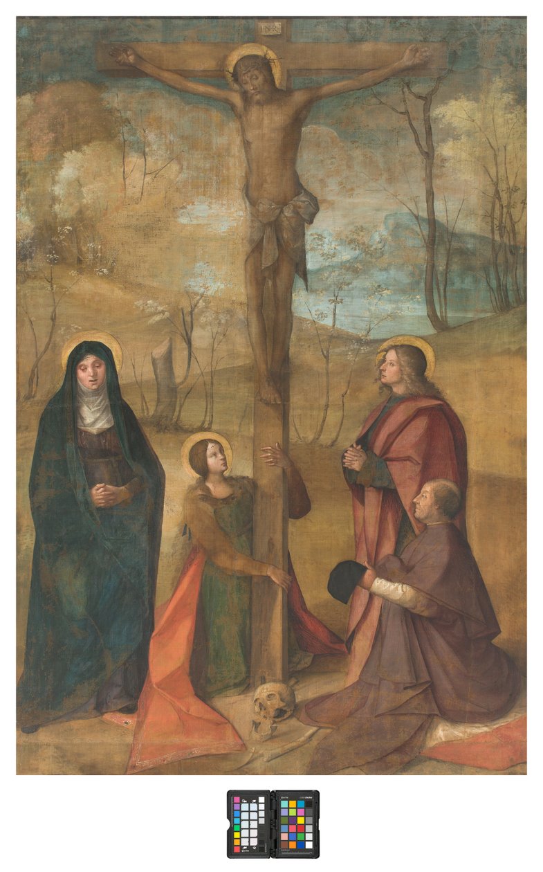 Krucyfiks Jezusa Chrystusa, Boccaccio Boccaccino autorstwa Boccaccio Boccaccino