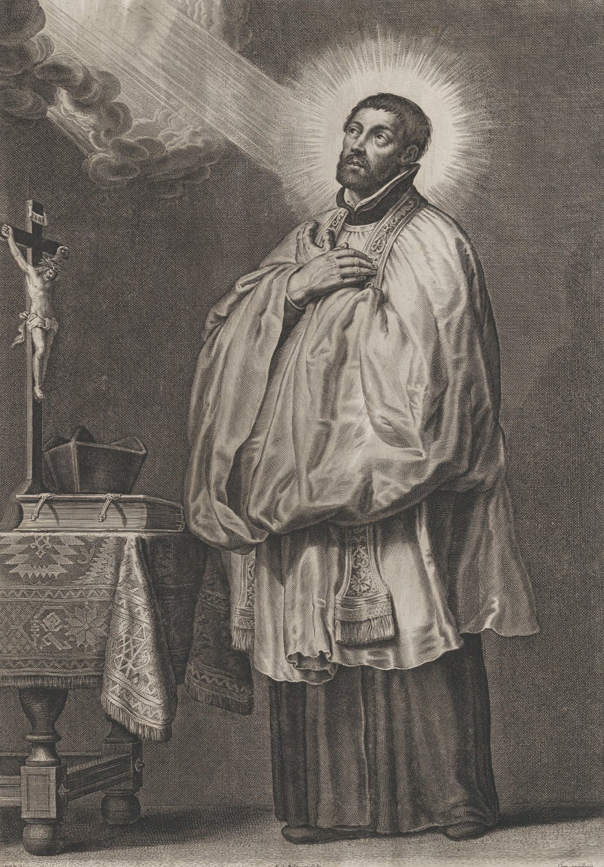 św. 1623-33. autorstwa Boetius Adams Bolswert