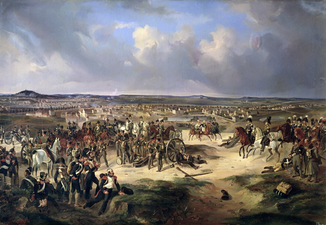 Bitwa pod Paryżem 17 marca 1814 r. 1834 autorstwa Bogdan Willewalde